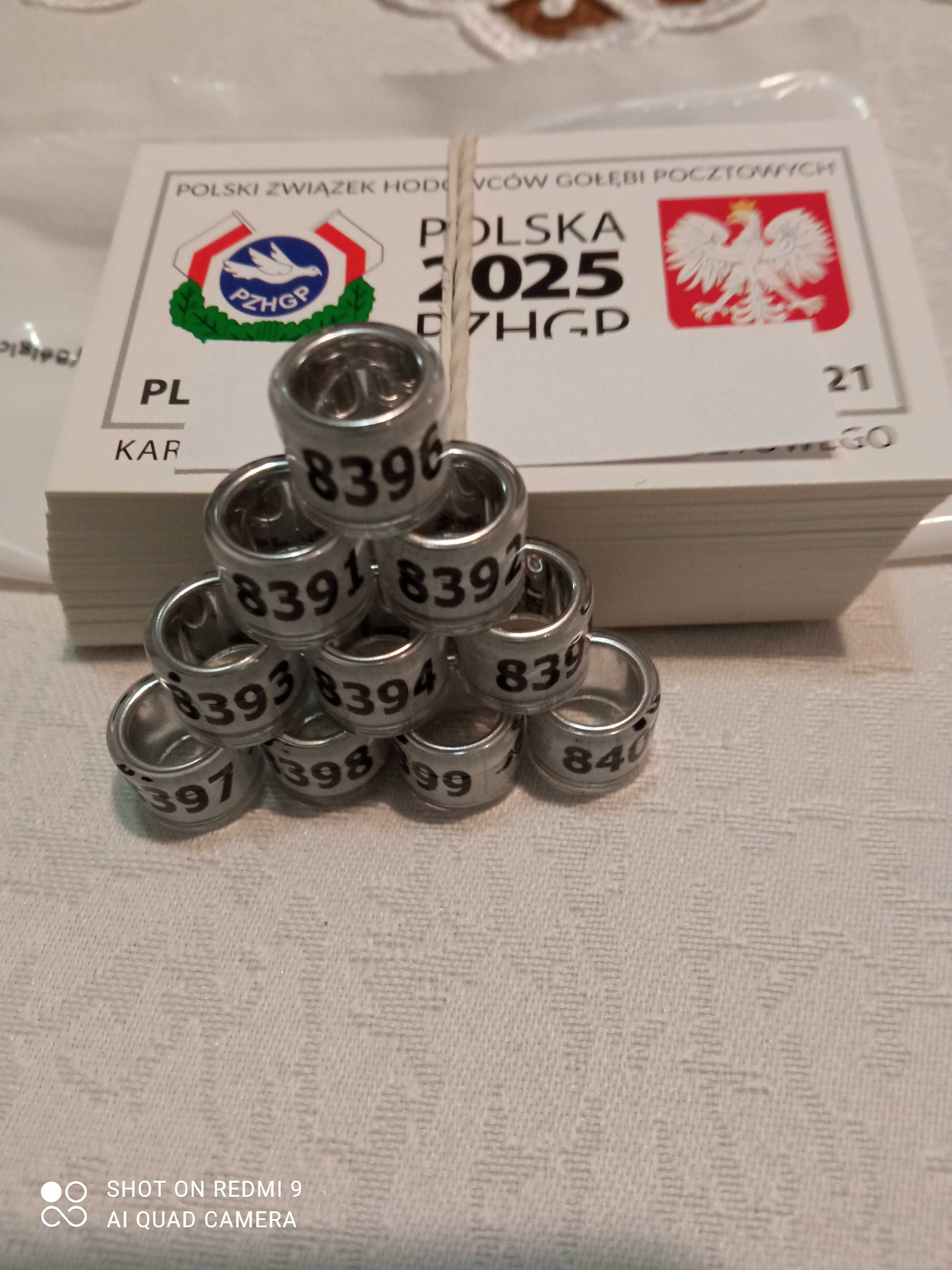 Obrączki dla gołębi PZHGP FCI 2025
75 zł