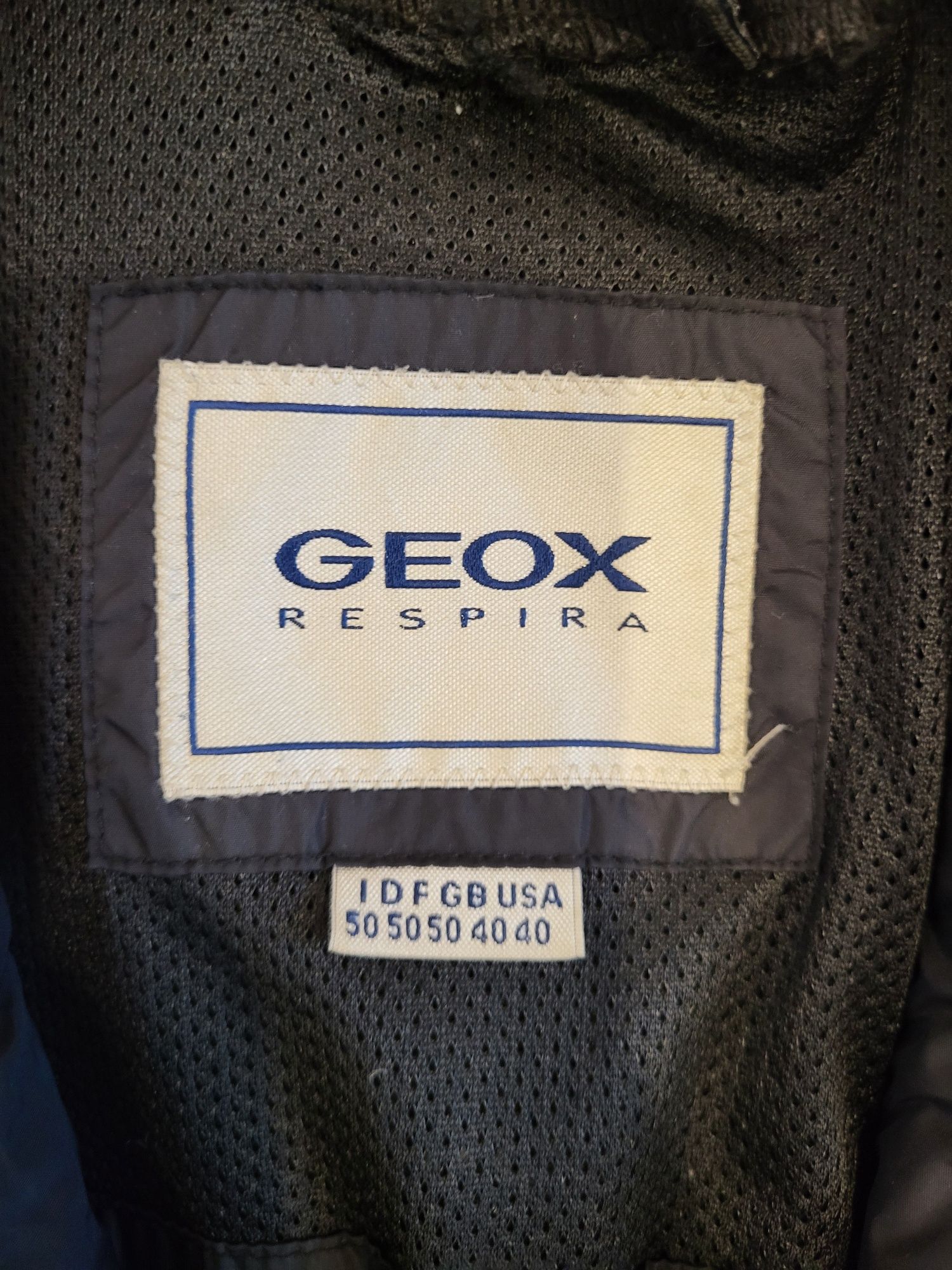 Geox respira M L 50 kurtka zimowa pierze puch oryginalna