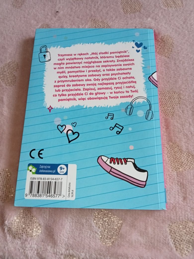 Książka "Mój słodki pamiętnik"