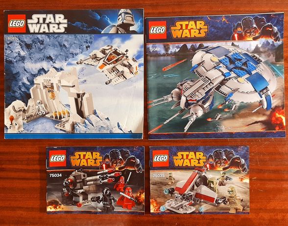 Инструкции от наборов LEGO Star Wars