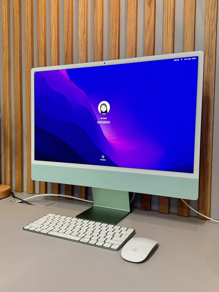 iMac 2021 M1 8 ГБ 256 Гб