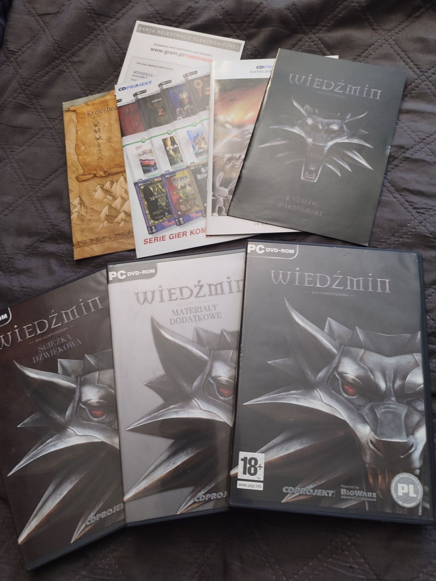 Wiedzmin 1 box set