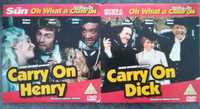 2 DVD Carry on Dick, Henry Do dzieła   komedie angielskie