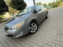 Opel Astra Opel Astra J 1.4T 2011r Klimatyzacja Serwis Alu Hatchback Zarejestrowa
