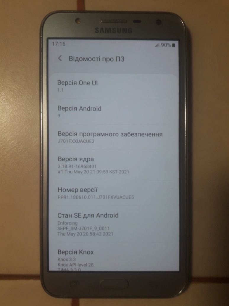 Samsung Galaxy J7 Neo Duos 5.5" SM-J701F 2/16gb+microSD 64Gb android 9