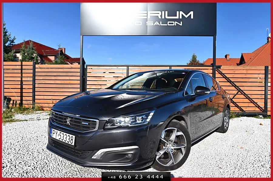 Peugeot 508 2.0 HDi 180km Allure Led Skóra Cam FULL OPCJA Serwis