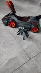 Batmobile Mattel 2012, batman blast lane + figurka batman McDonald GRA