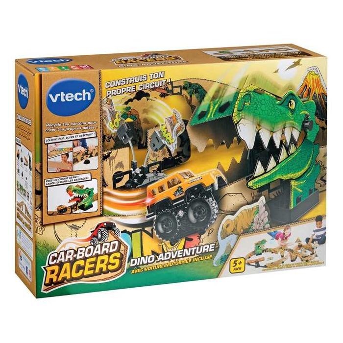 Vtech Tor Wyścigowy Dino Adventure Z Kartonu Z Recyklingu