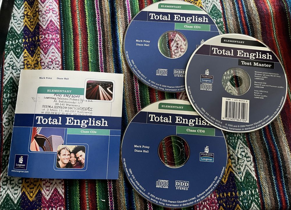 Total English Elementary płyty CD