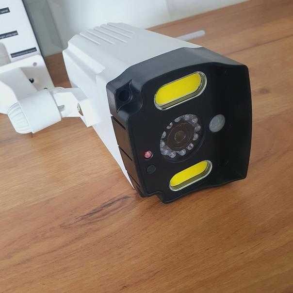 Kamera Monitoringu Atrapa z Lampą LED 2w1 Czujnik Ruchu 20W COB