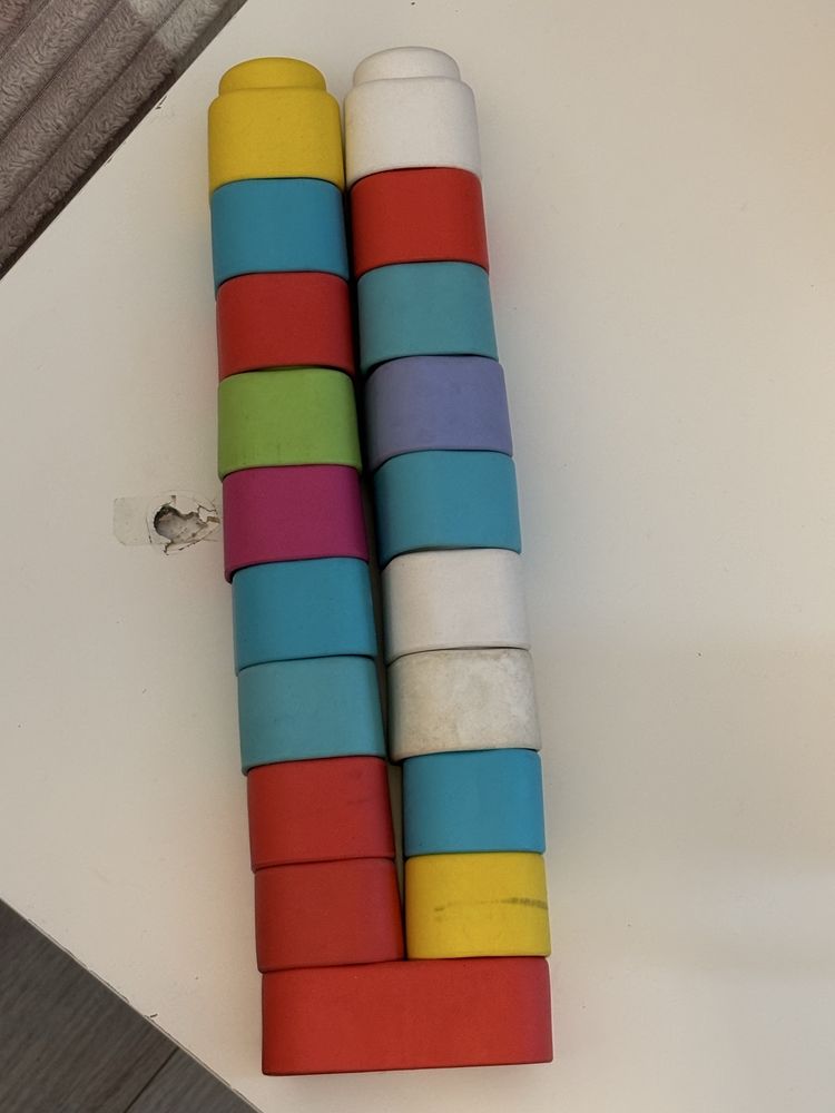 Clementoni  Baby Miękkie Klocki dla Dzieci 19 szt.