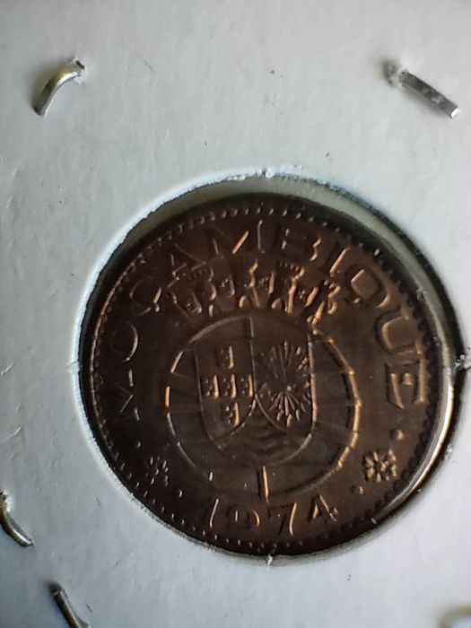 Moeda 50 centavos Moçambique 1974