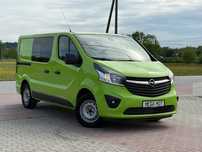 Opel Vivaro 5 osobowe DOKA brygadówka  Dobel kabina