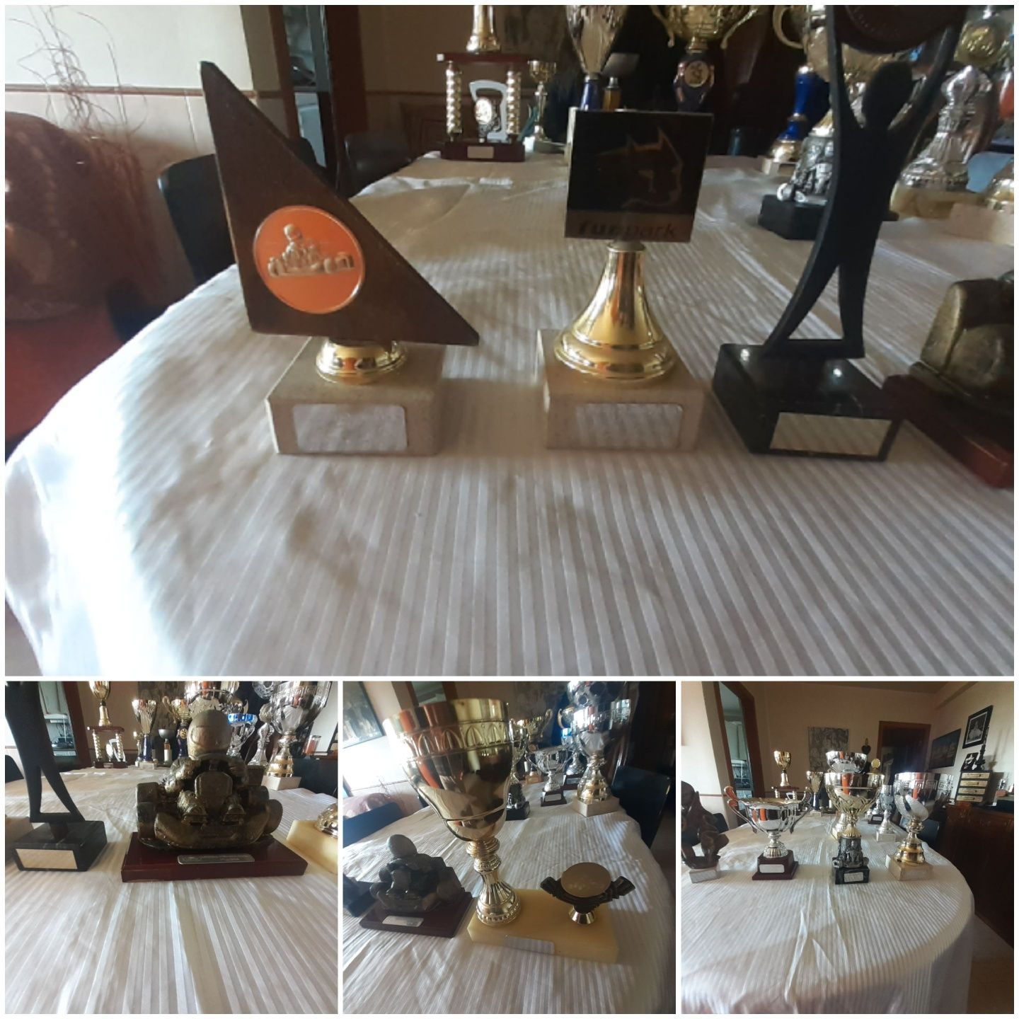 40 troféus de Karting