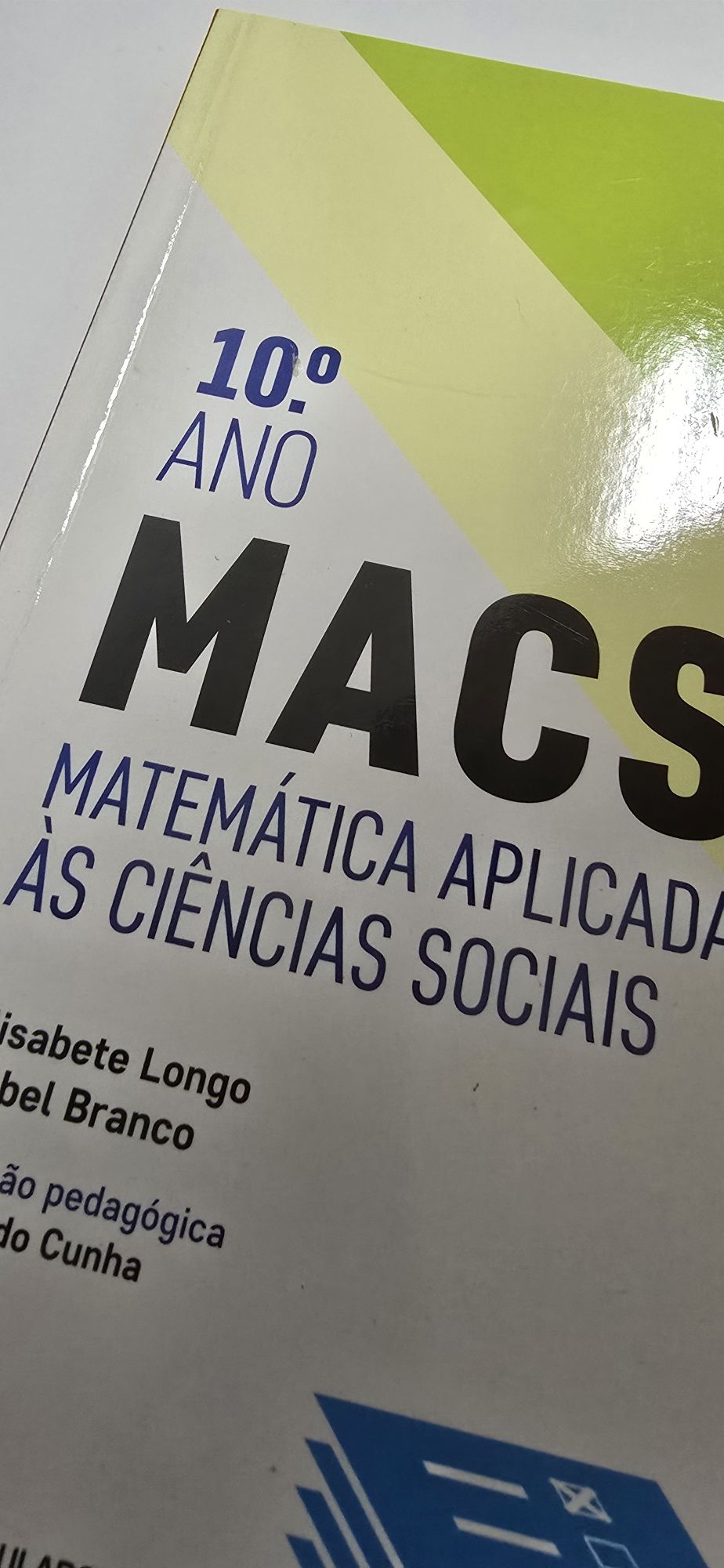 MACS 10⁰ Ano - Manual de Aluno - [NOVO a ESTREAR]