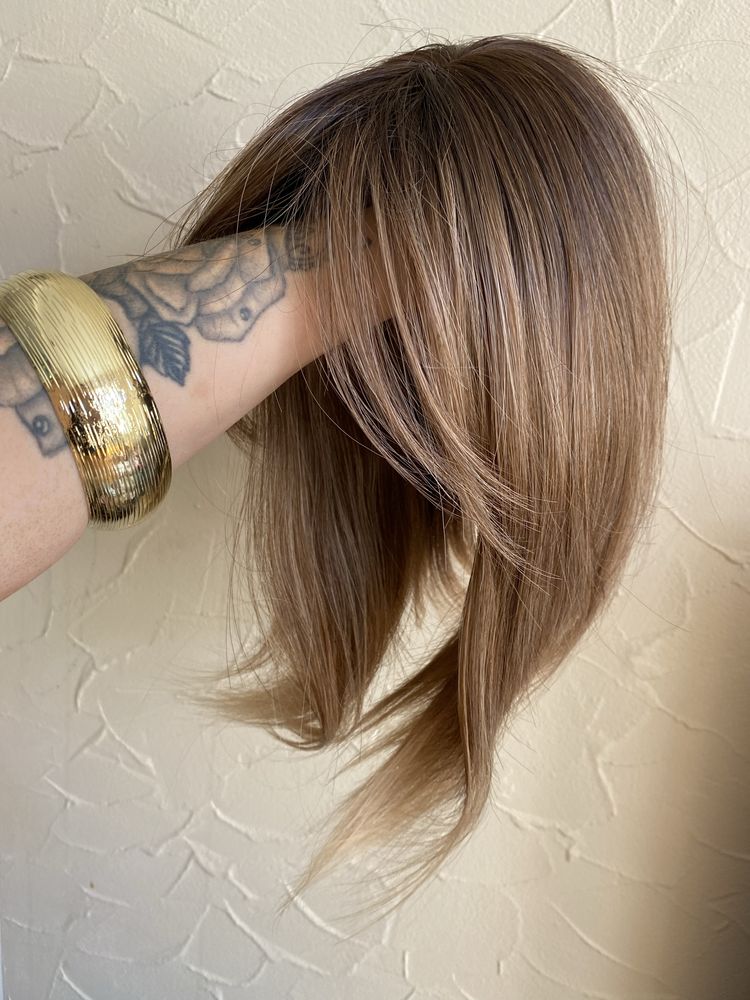 Perucci topper tj478 miodowy blond