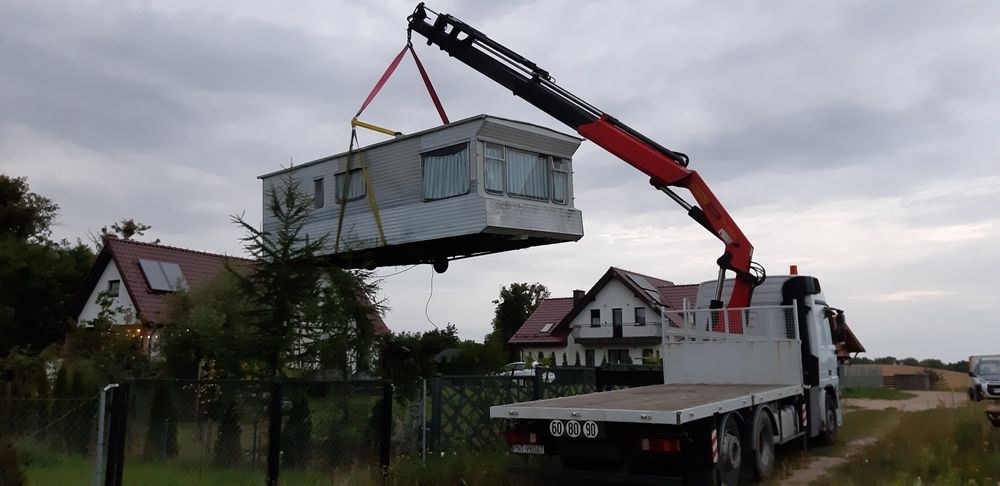 Transport HDS domków holenderskich