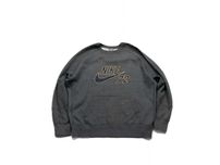 Bluza y2k Nike 72 big spellout logo boxy crewneck XL