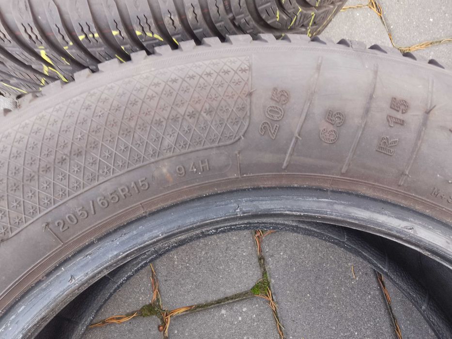 OPONY KLEBER 205/65/15 6.77 MM ZIMA Komplet 2019 Rok