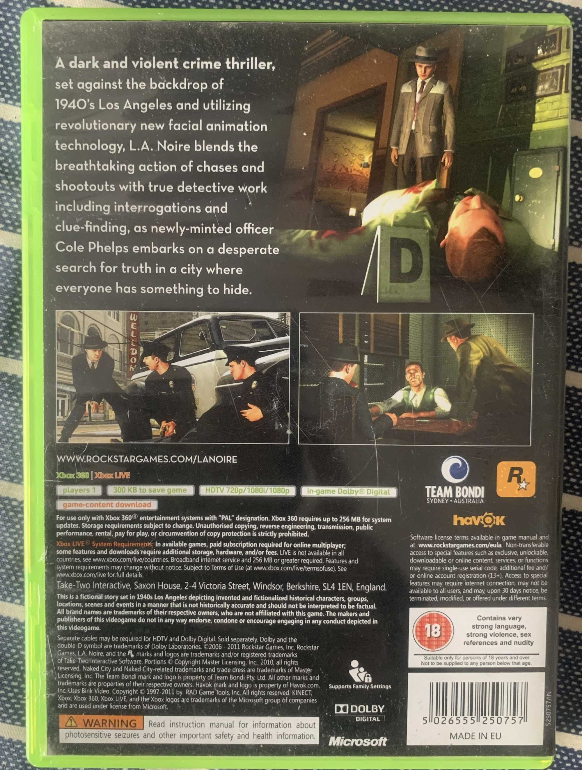 L.A. Noire  Xbox 360 #2