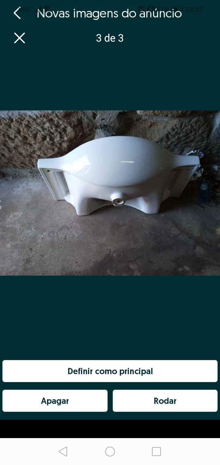 Lavatório branco