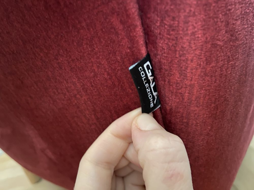 Fotel uszak Fido Gala Collezione z podnóżkiem jak nowy