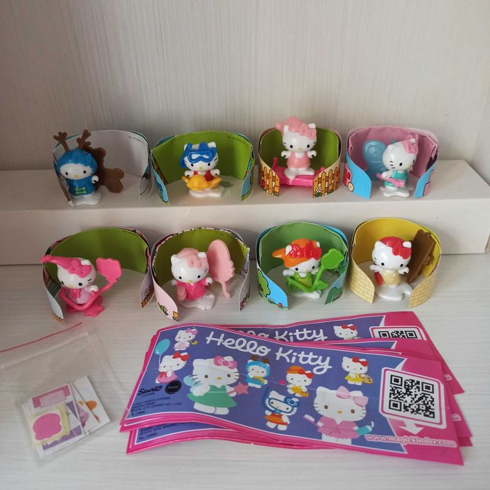 Хелоу Кітті, фігурки, колекції, Hello Kitty, кіндер , чупа чупс