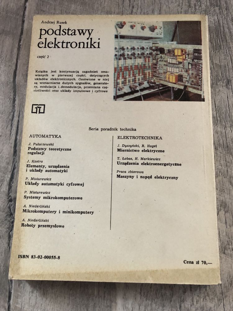 Podstawy elektroniki cz.1 Andrzej Rusek 1979