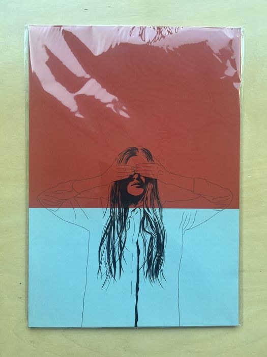 Ilustração Red Wolf Silence nova