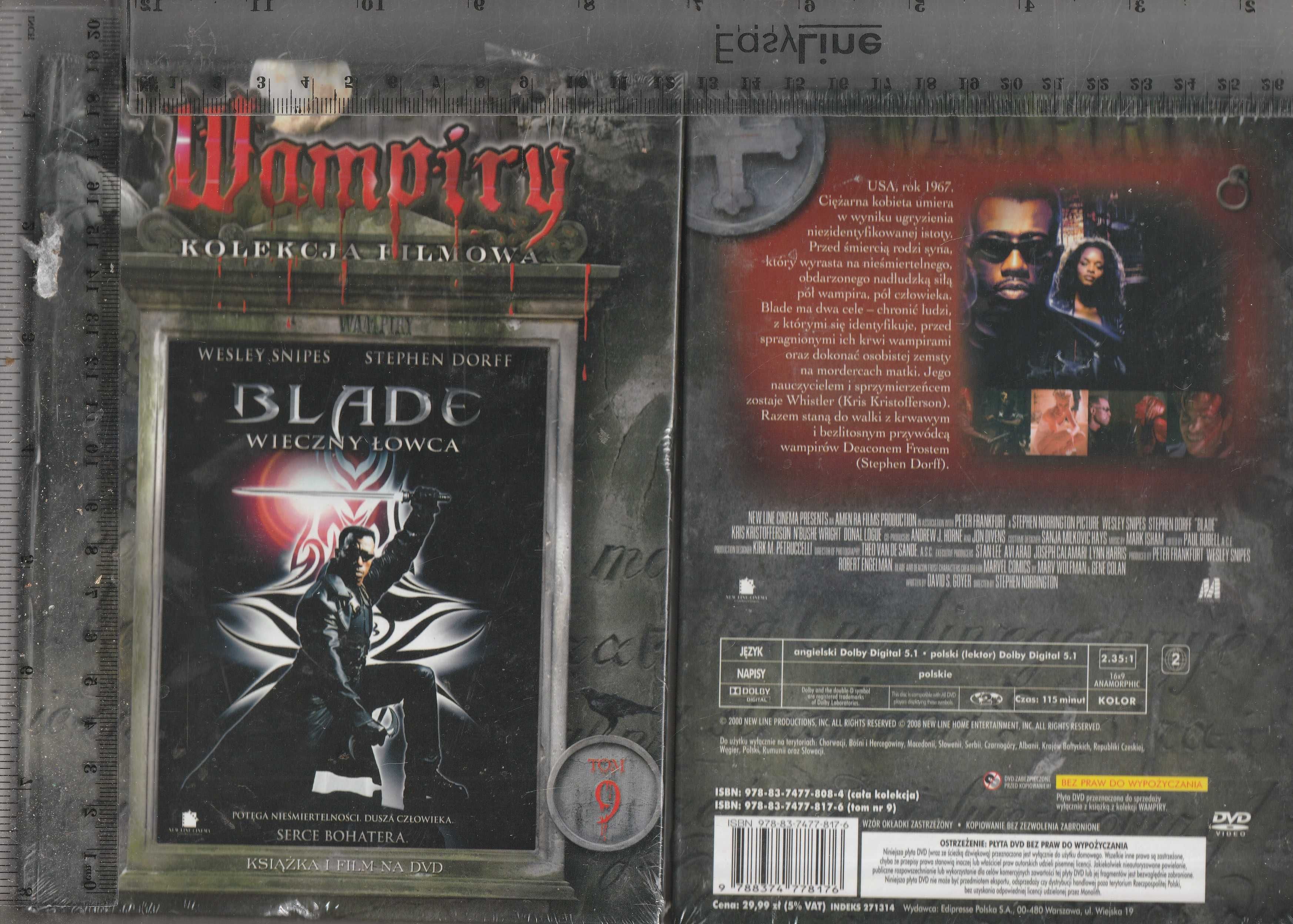 Blade wieczny łowca Wesley Snapes DVD