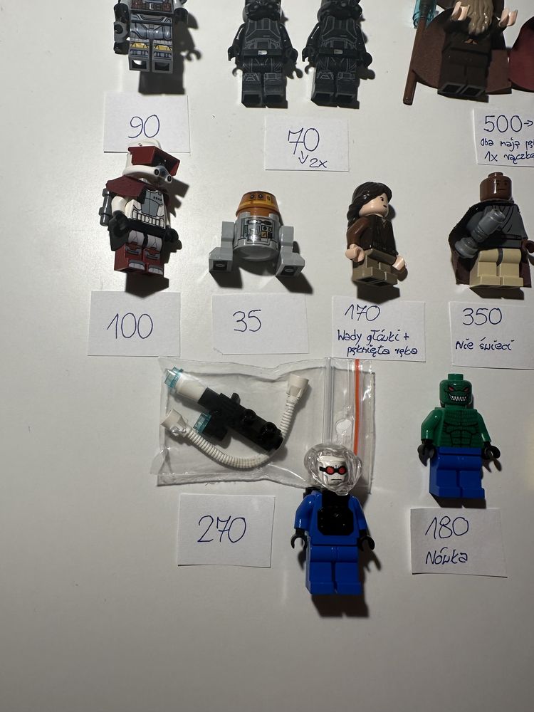 Lego Figurki Star Wars/Super Heroes/Lotr/Hobbit