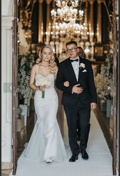 Suknia ślubna Afrodyta syrenka 36
