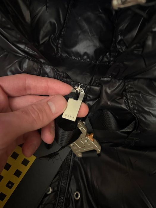 Moncler Puffer Jacket Black x 1017 ALYX 9SM Shell Hooded