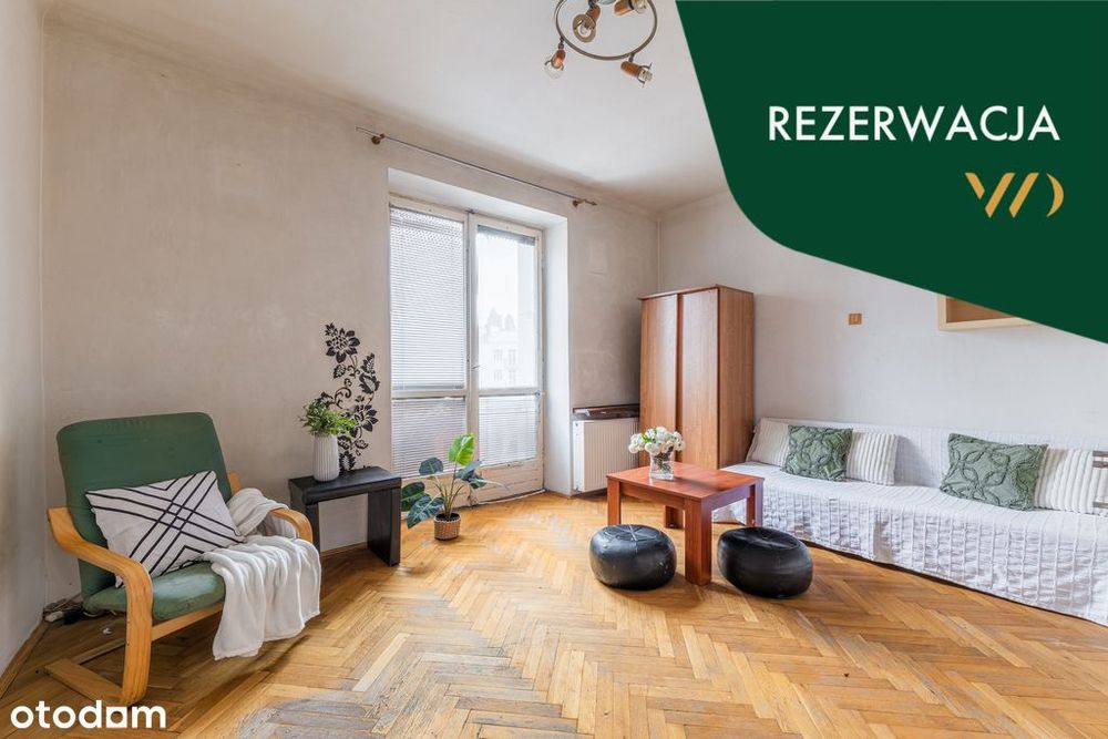 Kawalerka z możliwością przerobienia na 2 pokoje