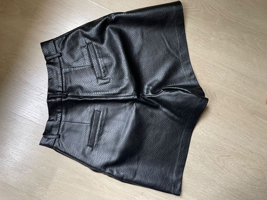 шорти еко шкіра висока посадка розмір s-xs