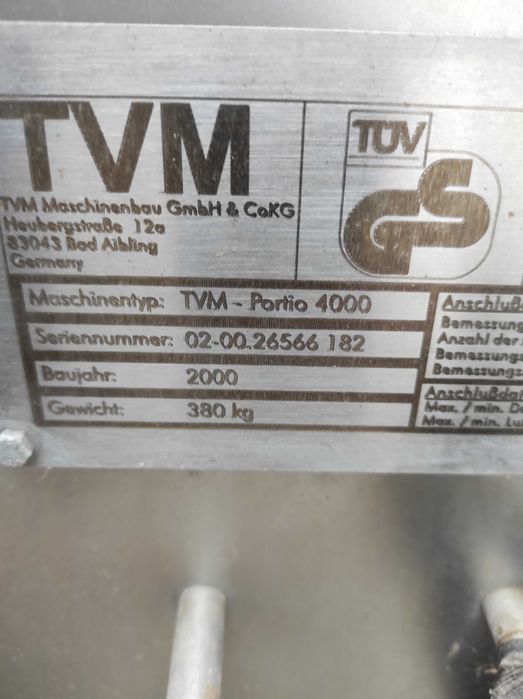 Krajalnica Stało - wagowa MAREL TVM Portio 4000, Marel Portio