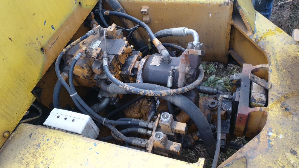 koparka mecalac 11 cx i pompa hydrauliczna hydromatik jazdy robocza