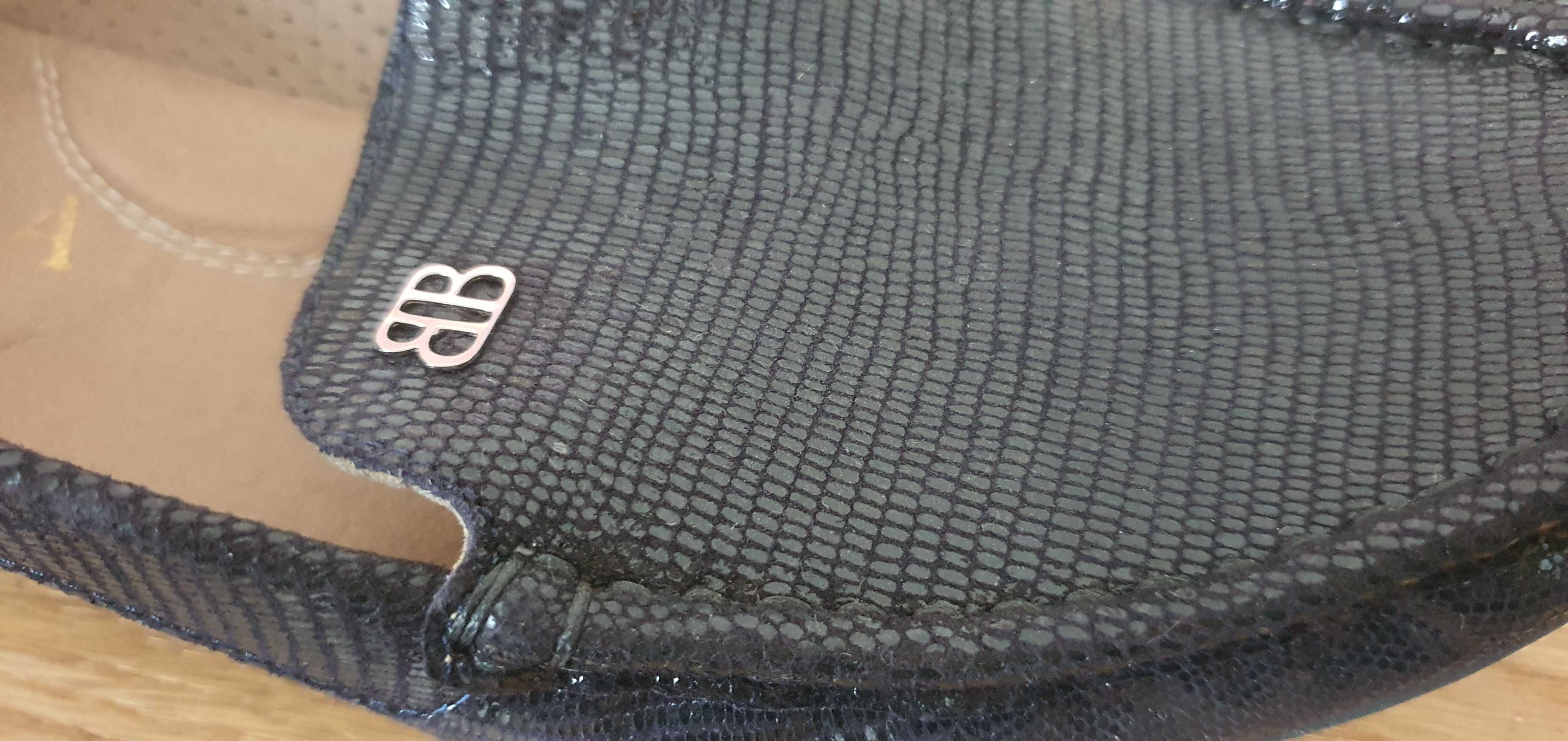 Buty mokasyny eleganckie Badura rozm.39