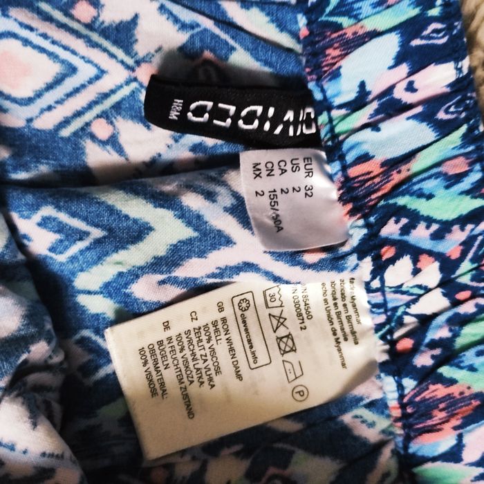Spódnica 32 XXS H&M
