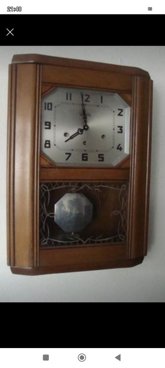 Relógio antigo da marca Vedette