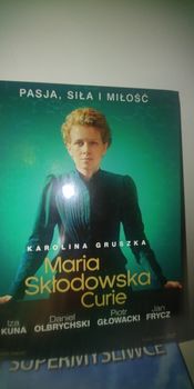 Nowy 2018 film o MARIA SKŁODOWSKA CURIE na płycie DVD z książką PL