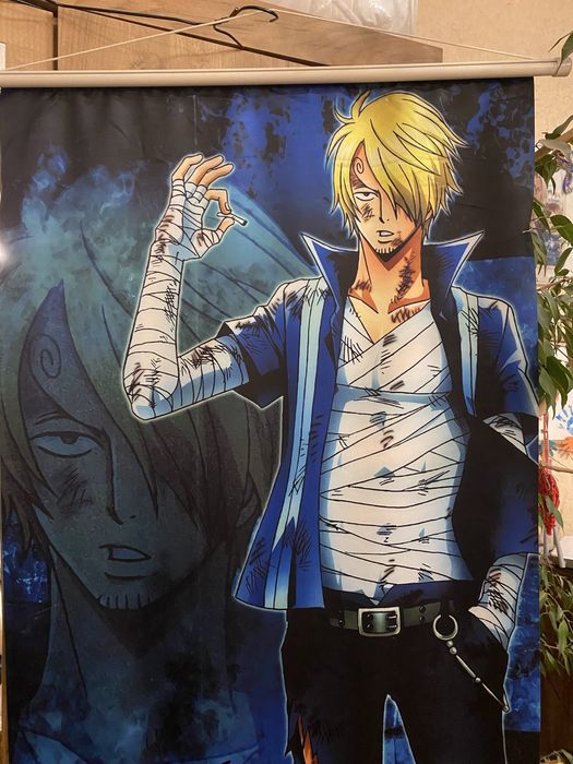 Тканинний постер з Санджі, OnePice