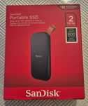 Dysk zewnętrzny SanDisk Portable SSD 2TB USB 3.2 Gen.2 Granatowy