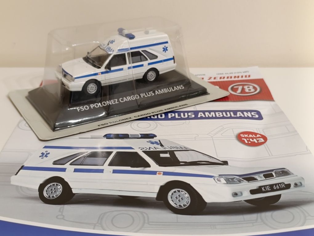 1:43 IXO DeAgostini Legendy FSO Polonez Cargo Plus Ambulans