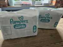 2 opakowania pampers 6