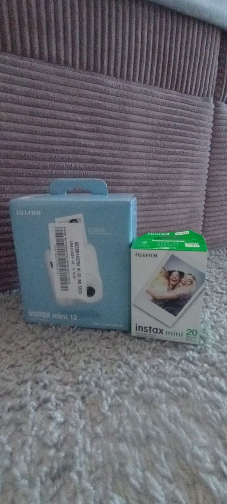 Instax mini 12 z 20 wkładami