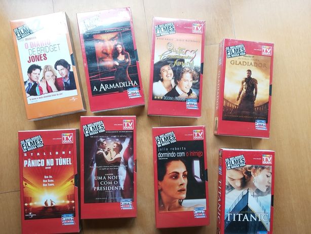 Cassetes filmes várias VHS