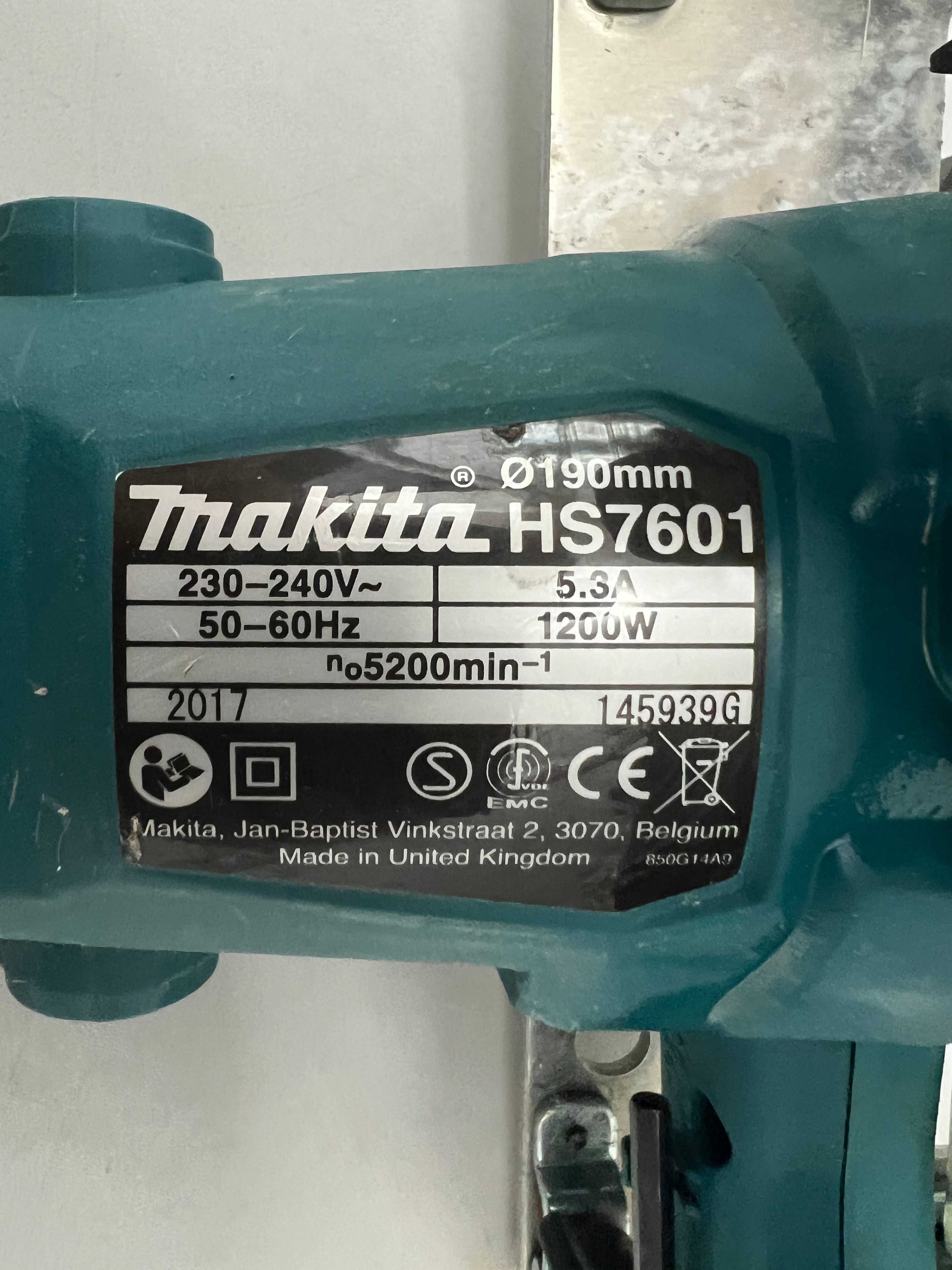 Ręczna Pilarka Tarczowa 1200W Makita HS7601  * Lombard Madej