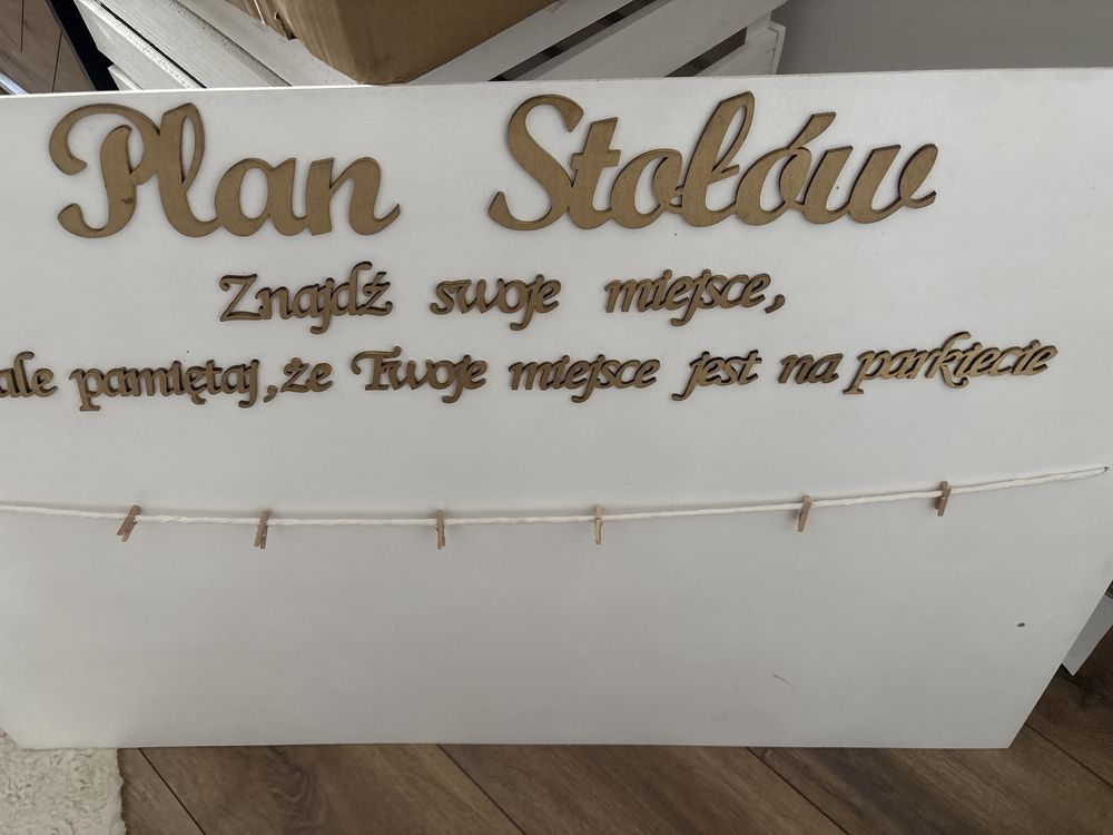plan stołów wesele