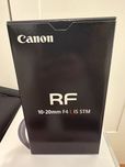 Canon RF 10-20mm F4 L IS STM